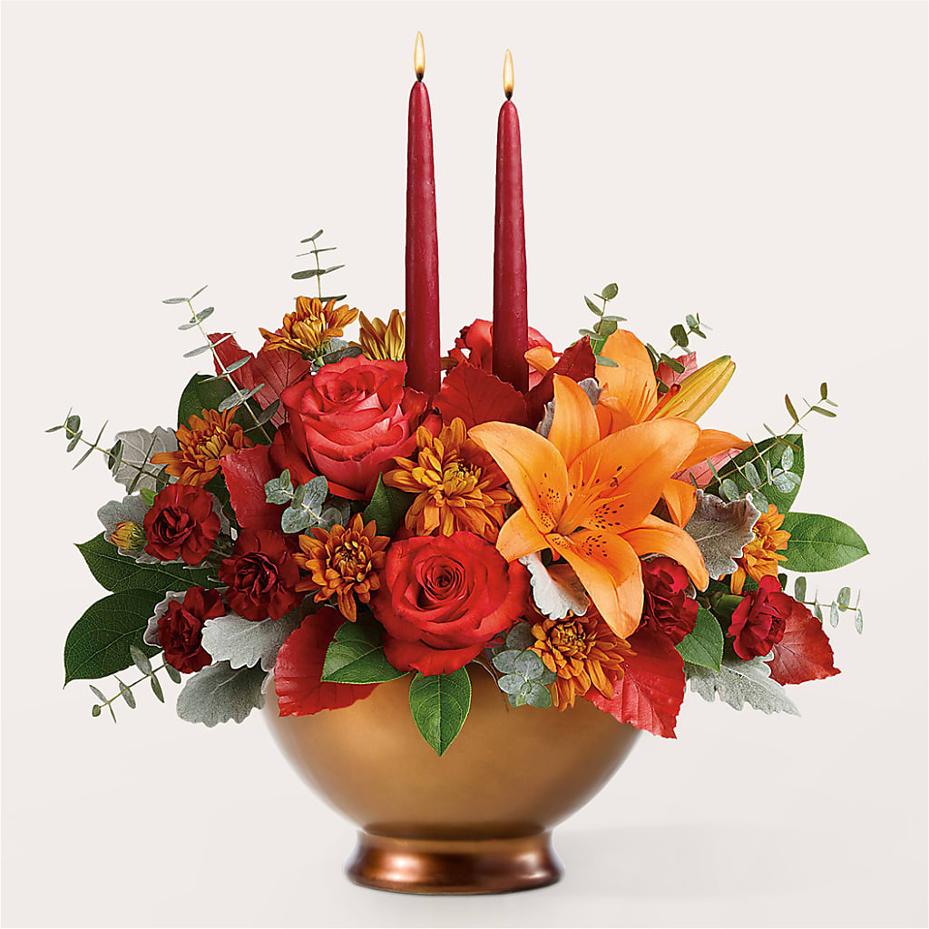Fruits of Fall Centerpiece – Natural Flowers Llc, Centreville VA
