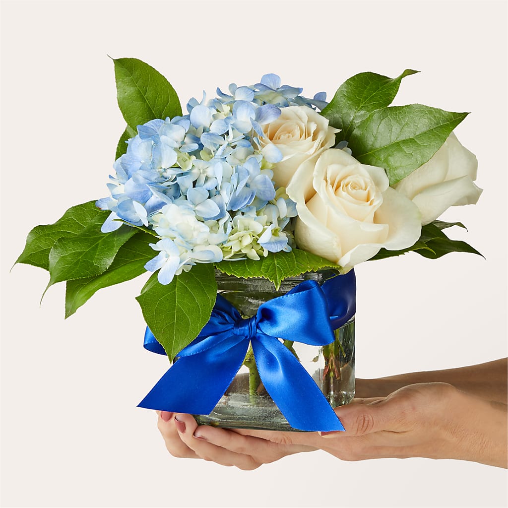 Sky Blue Delight Bouquet – Natural Flowers Llc, Centreville VA