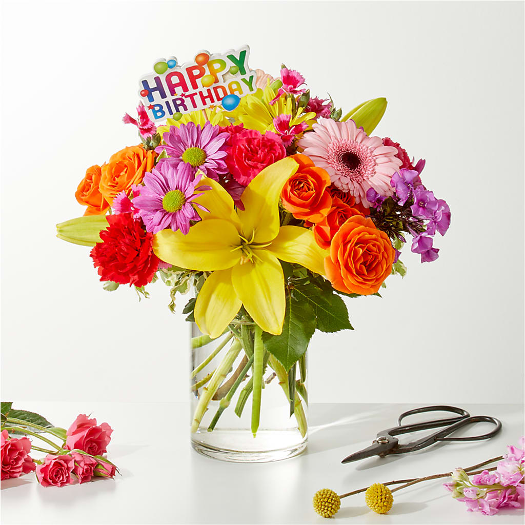 Cue the Confetti - A Florist Original – Natural Flowers Llc, Centreville VA