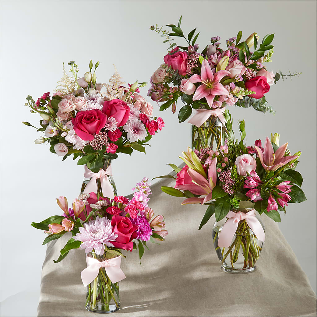Pink Ribbon - A Florist Original – Natural Flowers Llc, Centreville VA