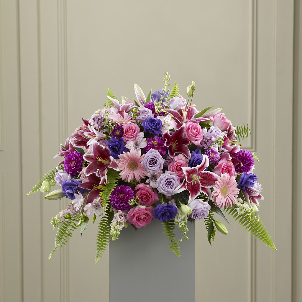 Fare Thee Well Pedestal – Natural Flowers Llc, Centreville VA
