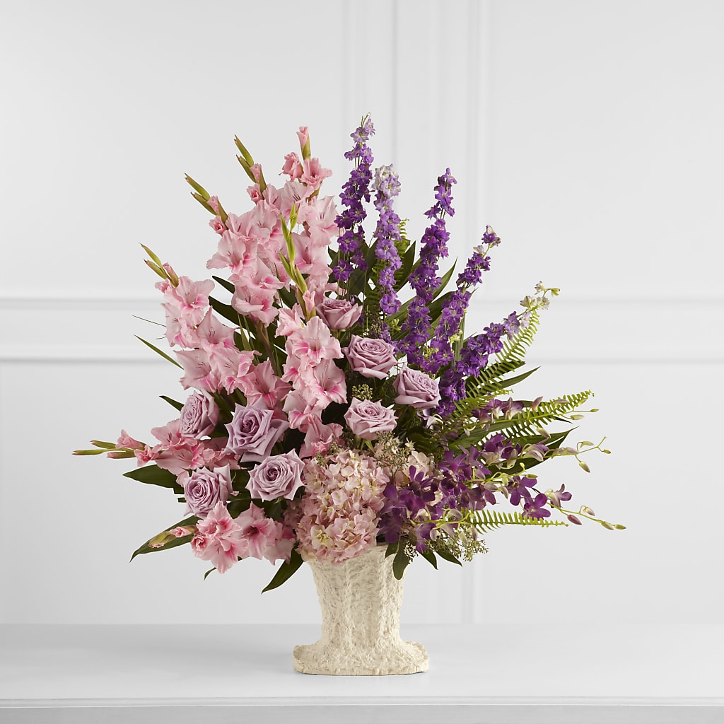 Flowing Garden Arrangement – Natural Flowers Llc, Centreville VA