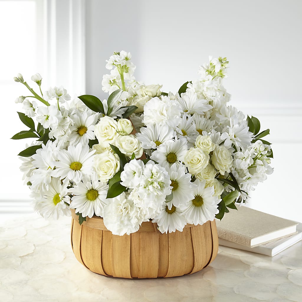 Graceful Garden Basket – Natural Flowers Llc, Centreville VA