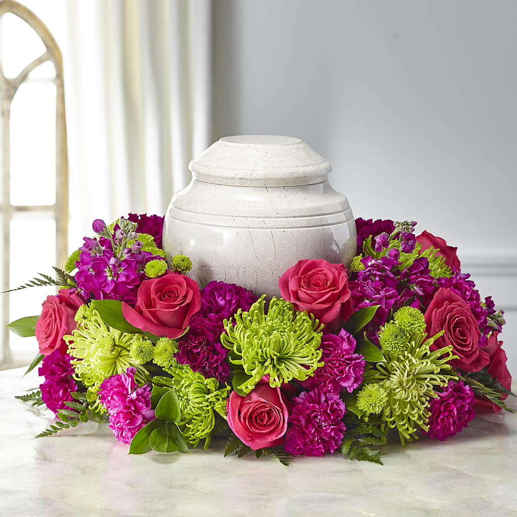 Hopeful Blessings Cremation Adornment – Natural Flowers Llc, Centreville VA