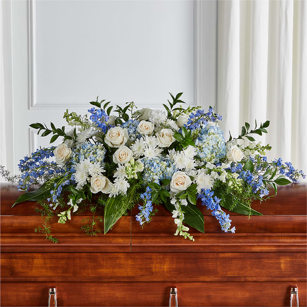 Timeless Essence Casket Spray – Natural Flowers Llc, Centreville VA