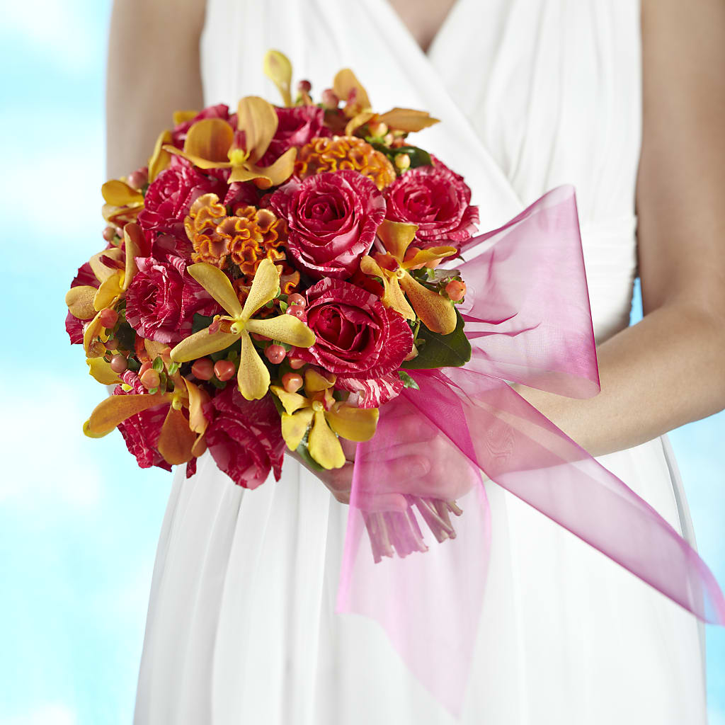 Brilliant Shades of Love Bouquet – Natural Flowers Llc, Centreville VA
