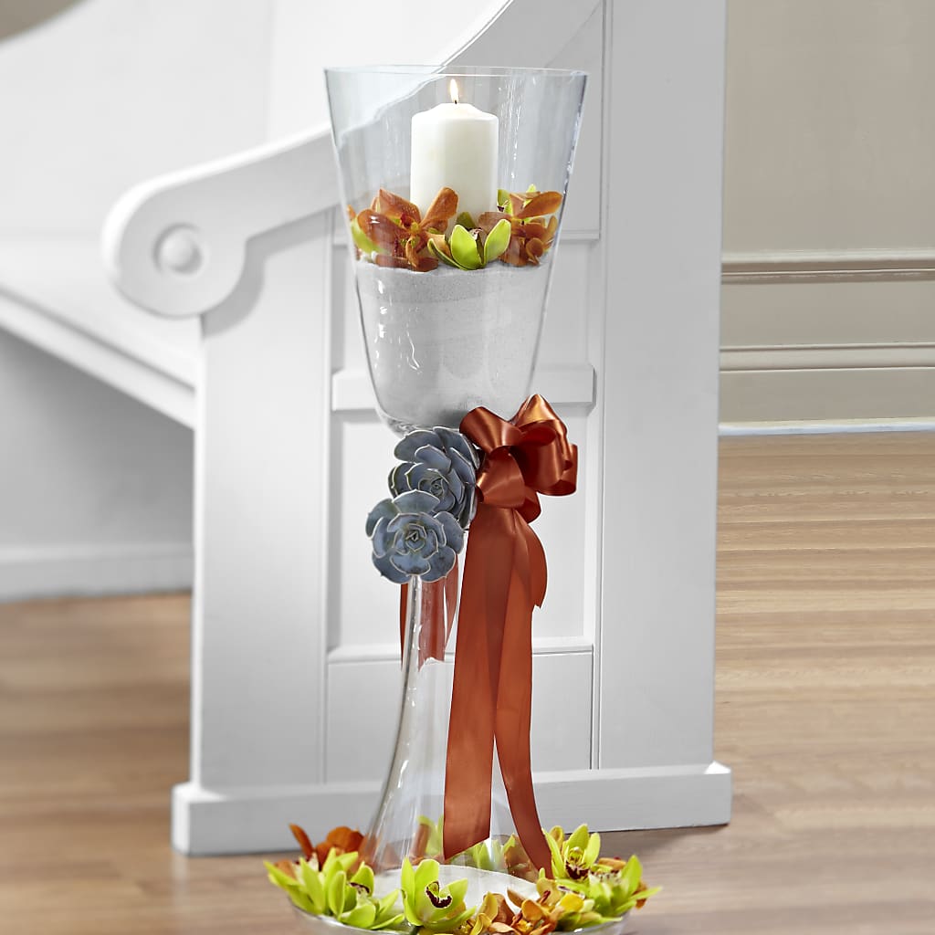 Matrimony Pew Decor – Natural Flowers Llc, Centreville VA