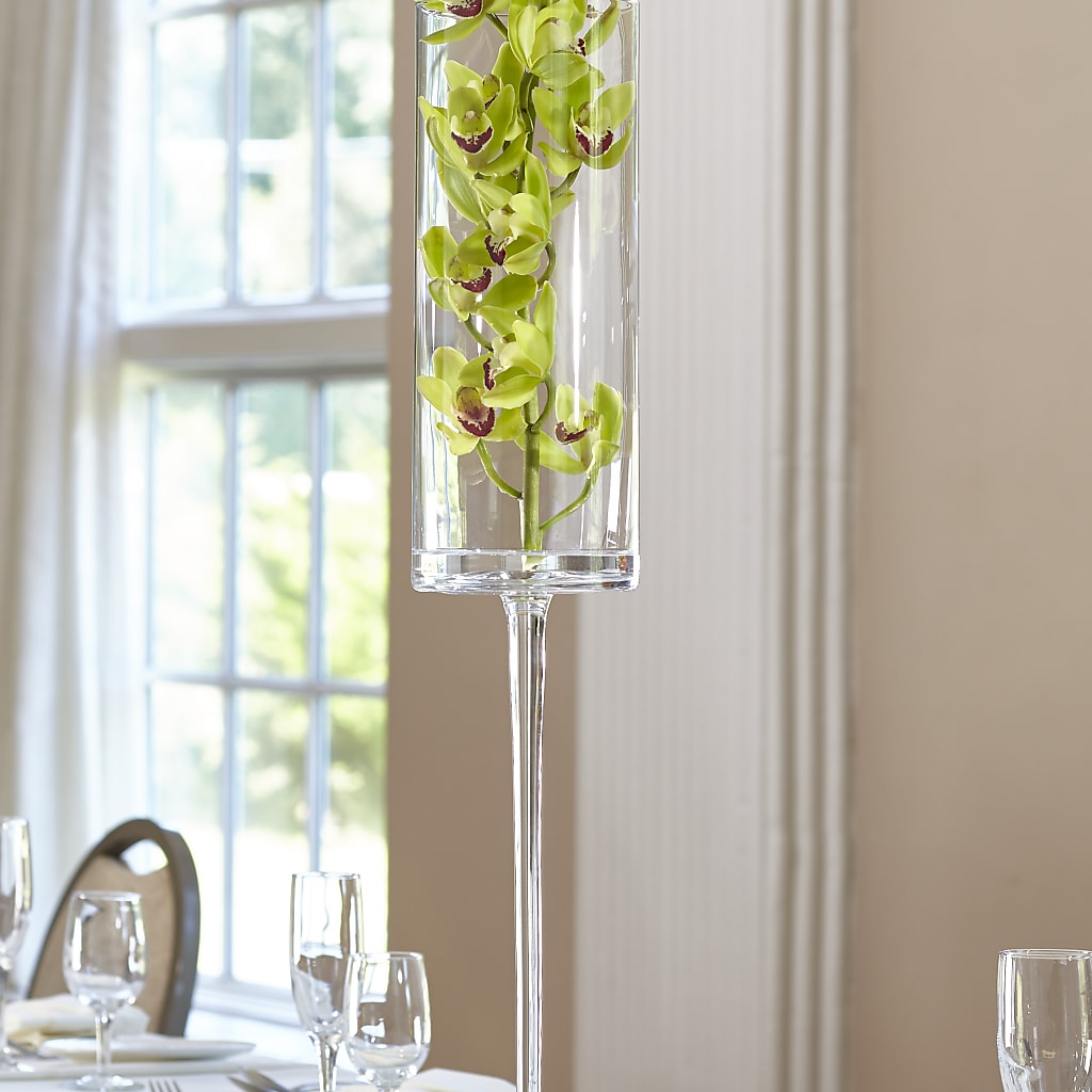 Green Mini Cymbidium Bouquet – Natural Flowers Llc, Centreville VA