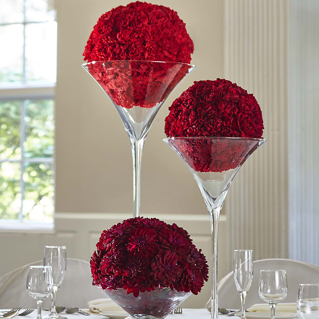 Our Special Vows Centerpiece – Natural Flowers Llc, Centreville VA