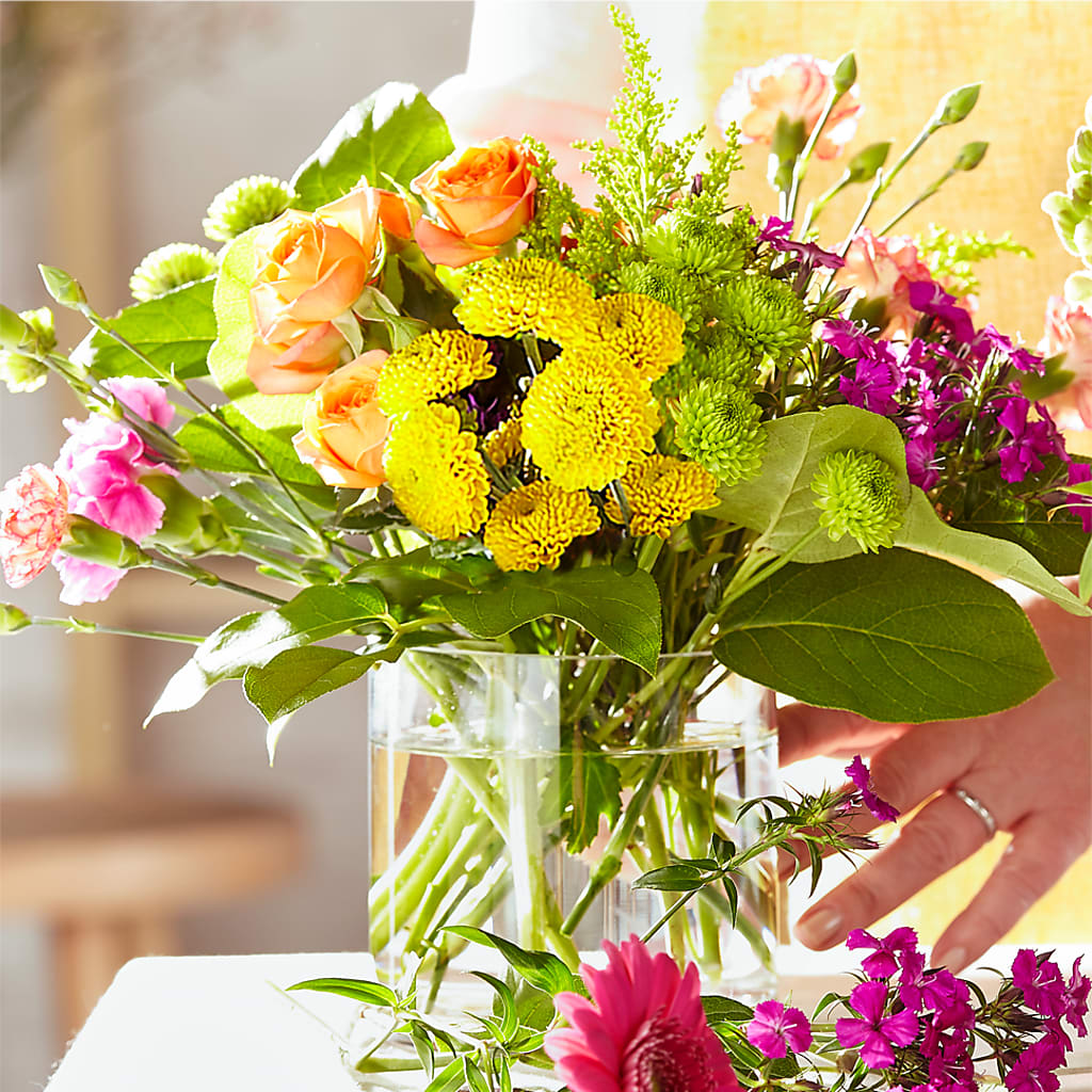Bold & Bright – A Florist Original –  Natural Flowers Llc, Centreville VA