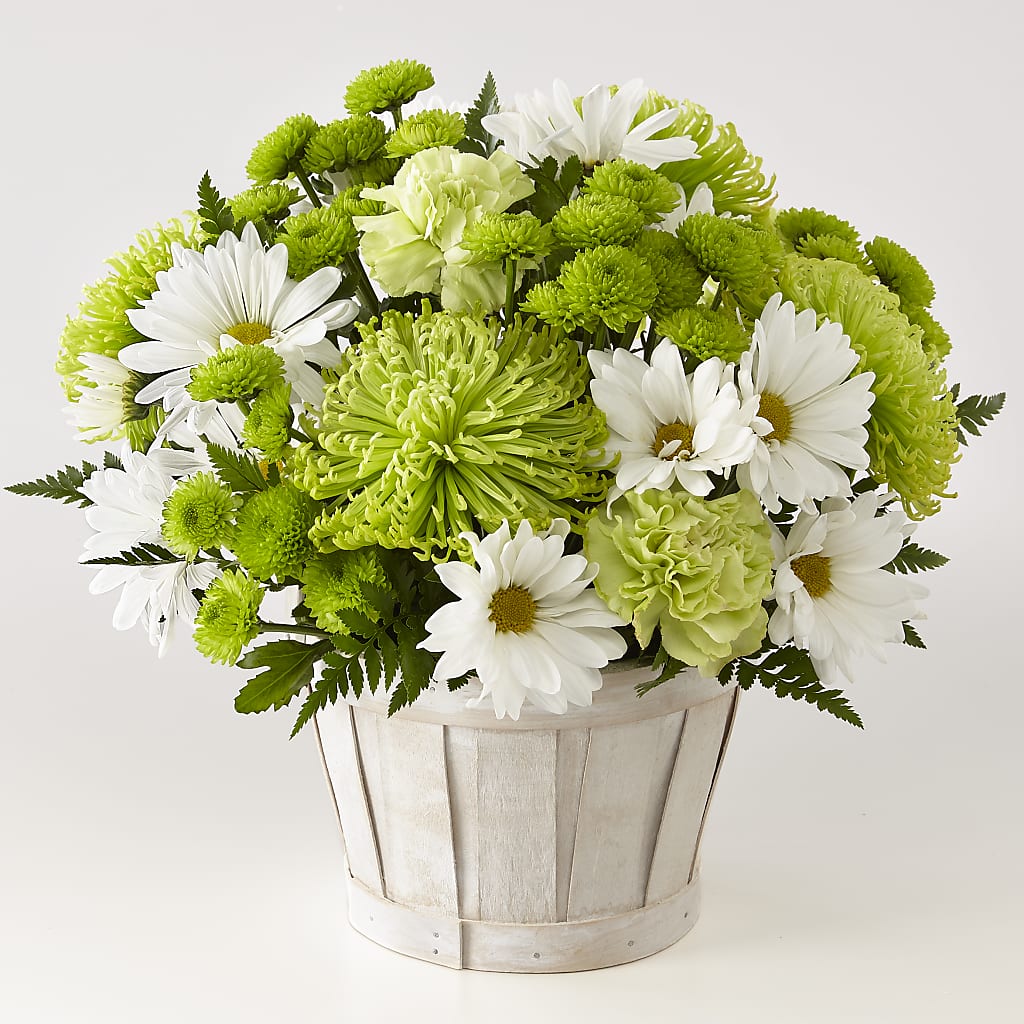 Lucky Charm Basket (Standard) –  Natural Flowers Llc, Centreville VA