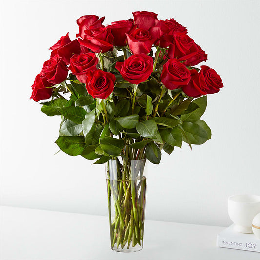 Long Stem Red Rose Bouquet –  Natural Flowers Llc, Centreville VA