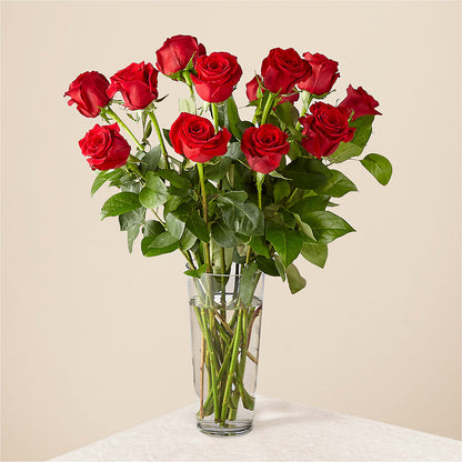 Long Stem Red Rose Bouquet –  Natural Flowers Llc, Centreville VA