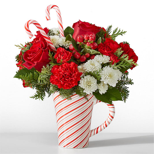 Peppermint Swirl Mug –  Natural Flowers Llc, Centreville VA