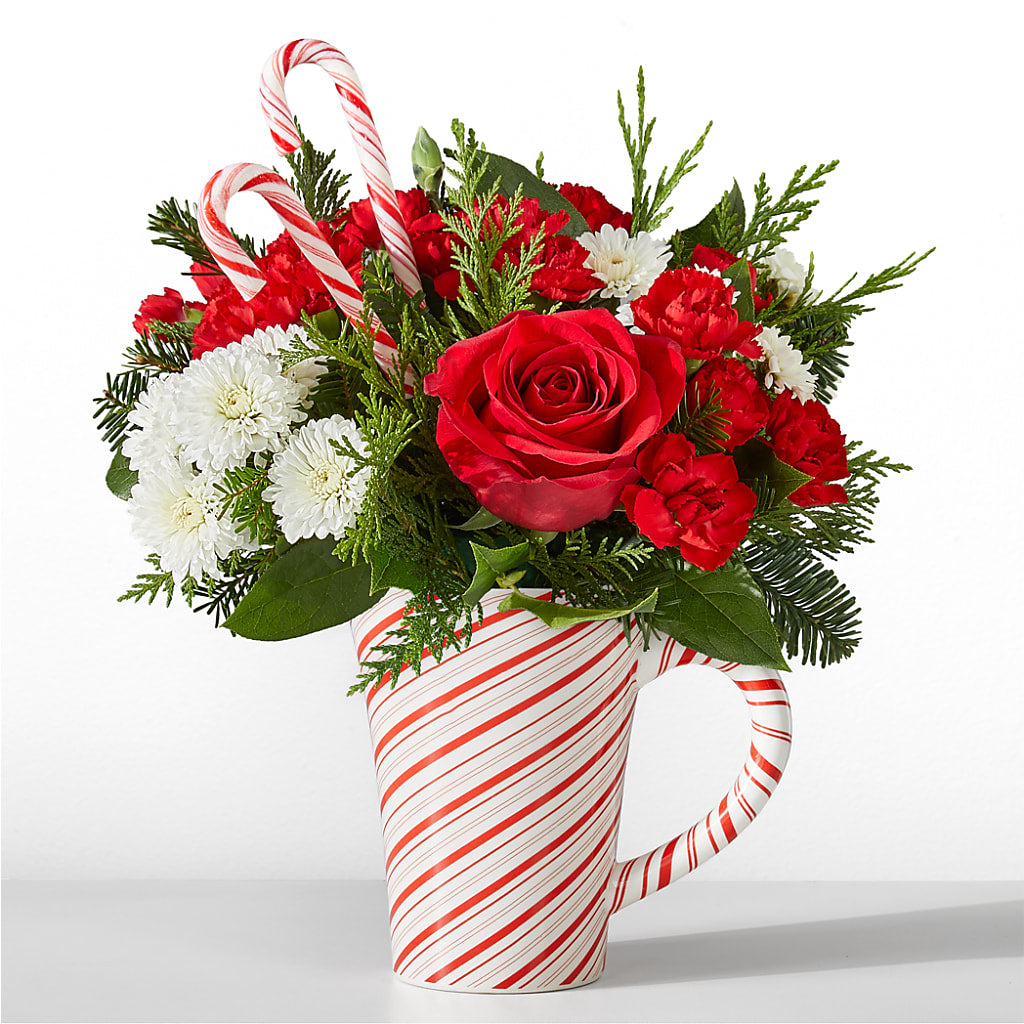 Peppermint Swirl Mug –  Natural Flowers Llc, Centreville VA