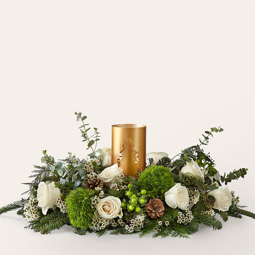 Chestnuts Roasting Centerpiece –  Natural Flowers Llc, Centreville VA