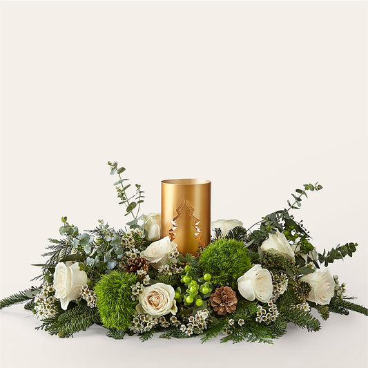 Chestnuts Roasting Centerpiece –  Natural Flowers Llc, Centreville VA