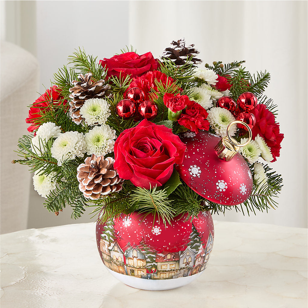 Christmas Carols Ornament –  Natural Flowers Llc, Centreville VA