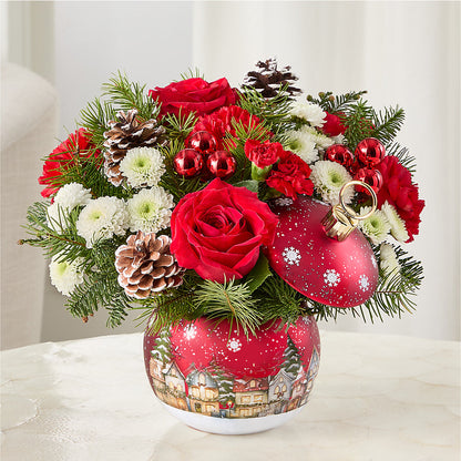 Christmas Carols Ornament –  Natural Flowers Llc, Centreville VA