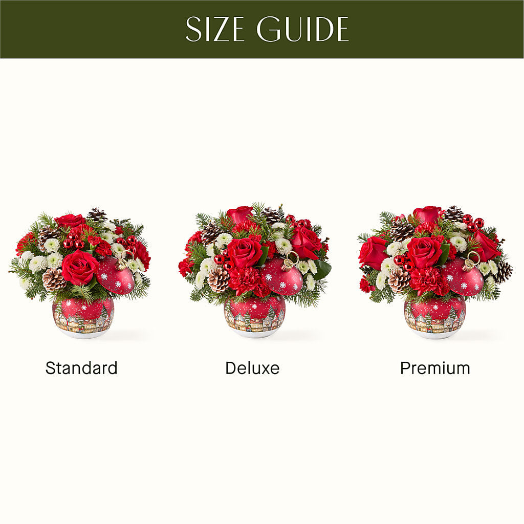 Christmas Carols Ornament –  Natural Flowers Llc, Centreville VA