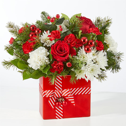 Presents Under the Tree Bouquet –  Natural Flowers Llc, Centreville VA