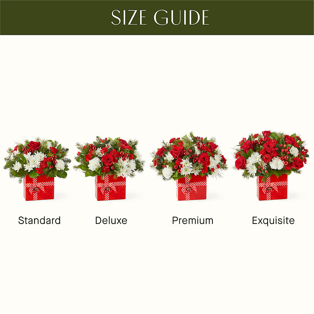 Presents Under the Tree Bouquet –  Natural Flowers Llc, Centreville VA