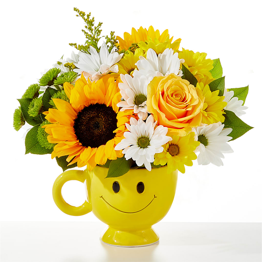 Be Happy Bouquet –  Natural Flowers Llc, Centreville VA