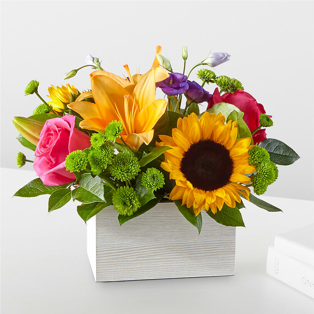 Best Day Box Bouquet –  Natural Flowers Llc, Centreville VA