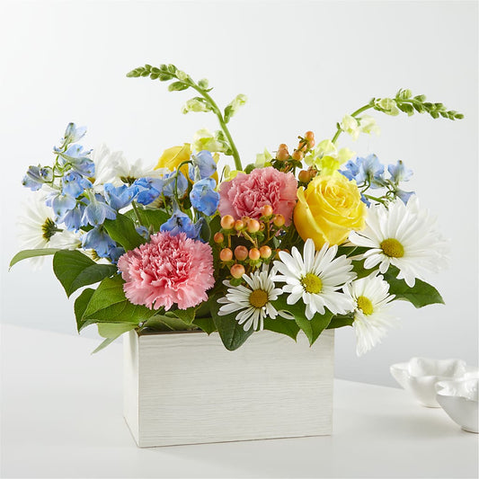Sun Salutation Box Bouquet –  Natural Flowers Llc, Centreville VA