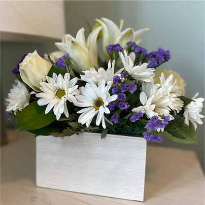 Beyond Blue Box Bouquet –  Natural Flowers Llc, Centreville VA