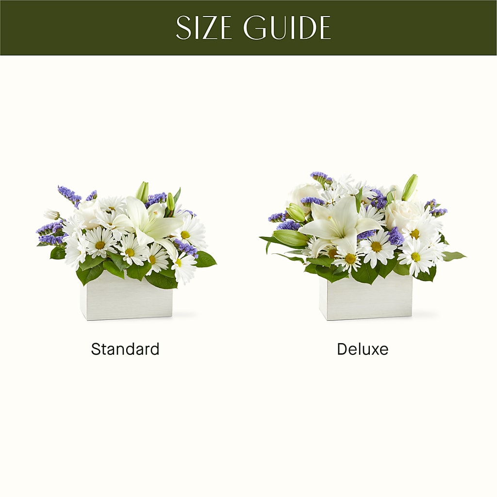 Beyond Blue Box Bouquet –  Natural Flowers Llc, Centreville VA