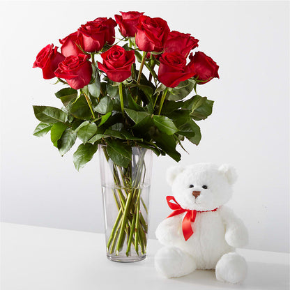 Romantic Long Stem Red Rose Bouquet Bundles –  Natural Flowers Llc, Centreville VA