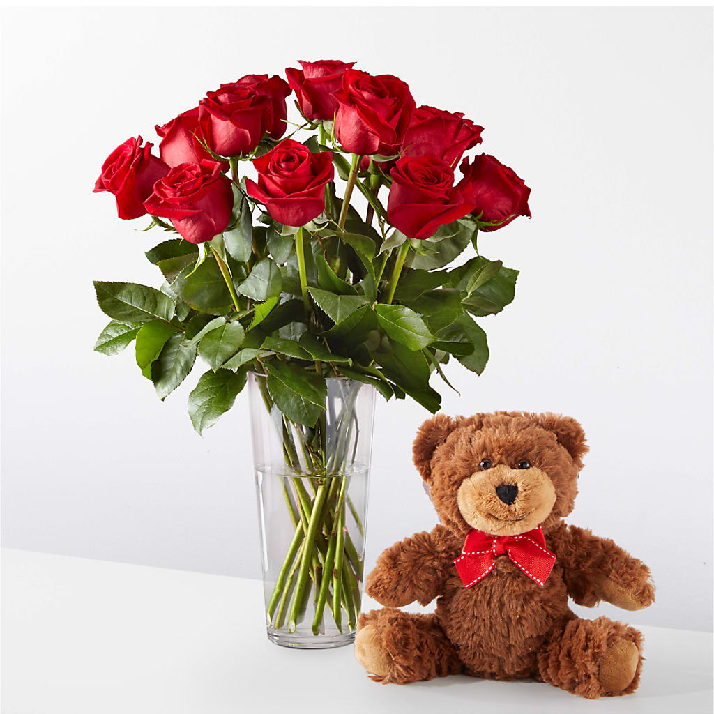 Romantic Long Stem Red Rose Bouquet Bundles –  Natural Flowers Llc, Centreville VA