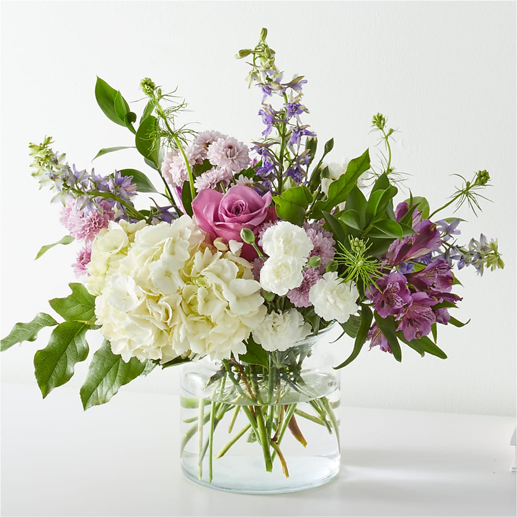 Violet Caress Bouquet –  Natural Flowers Llc, Centreville VA