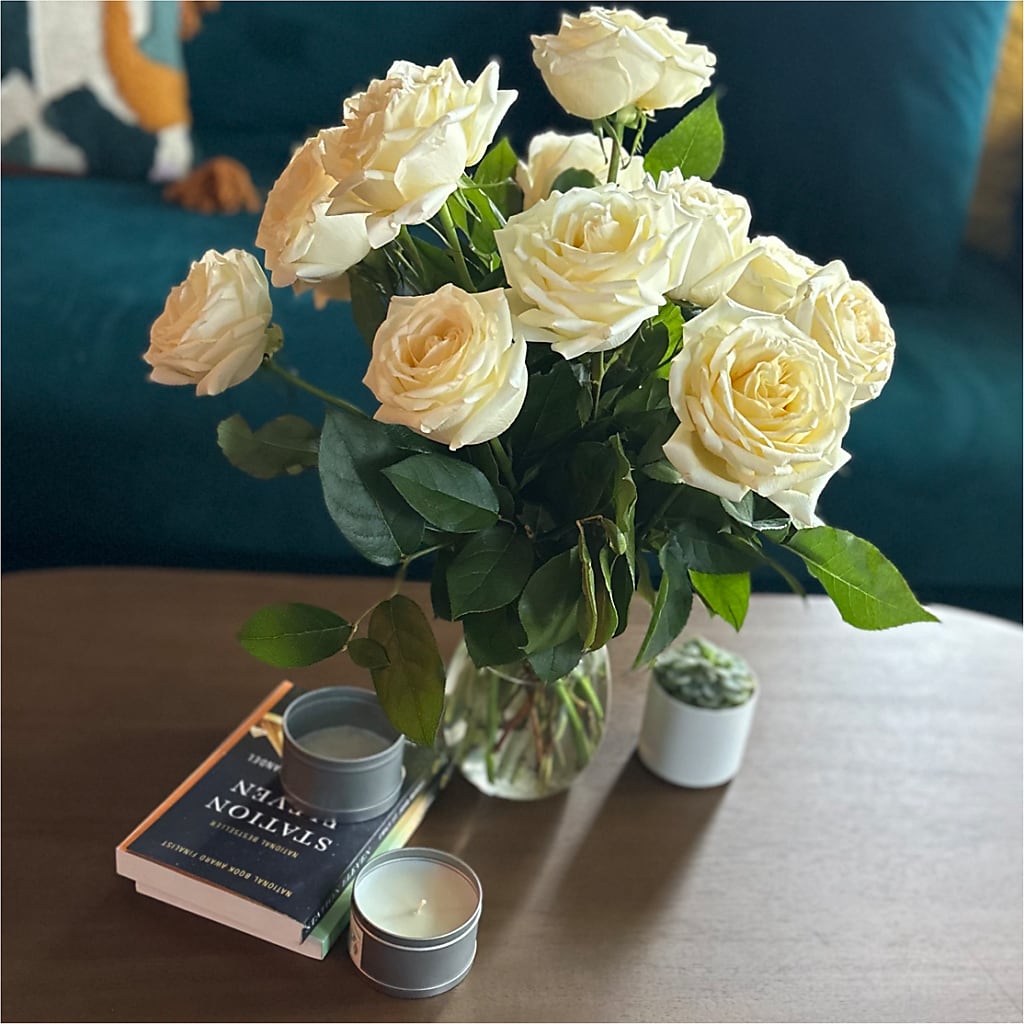 Long Stem Yellow Rose Bouquet –  Natural Flowers Llc, Centreville VA