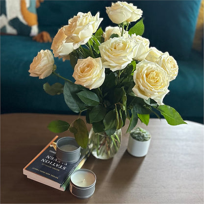 Long Stem Yellow Rose Bouquet –  Natural Flowers Llc, Centreville VA