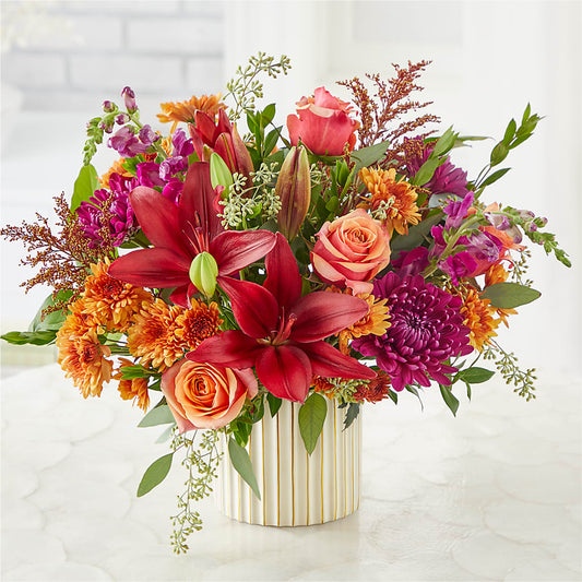 Burgundy Landscape Bouquet –  Natural Flowers Llc, Centreville VA