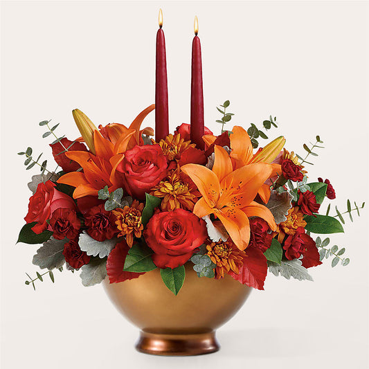 Fruits of Fall Centerpiece –  Natural Flowers Llc, Centreville VA
