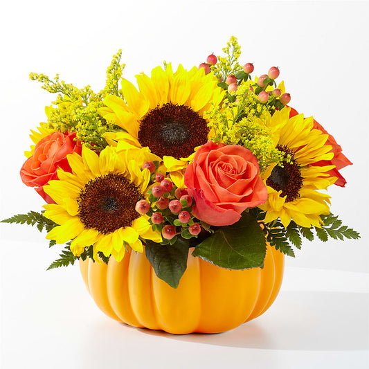 Pick of the Patch Pumpkin Bouquet –  Natural Flowers Llc, Centreville VA