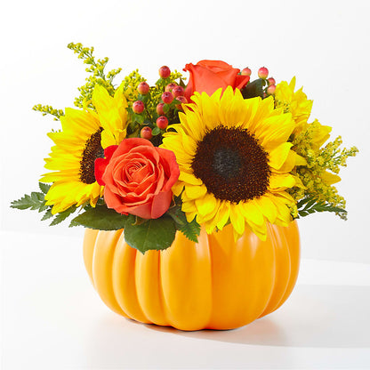 Pick of the Patch Pumpkin Bouquet –  Natural Flowers Llc, Centreville VA