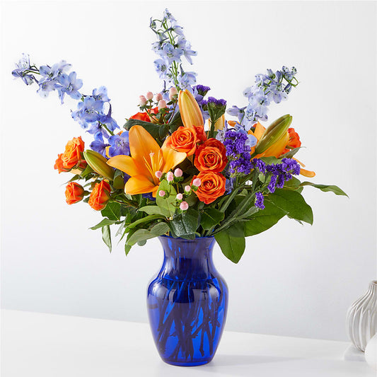 Radiant Citrus Bouquet –  Natural Flowers Llc, Centreville VA