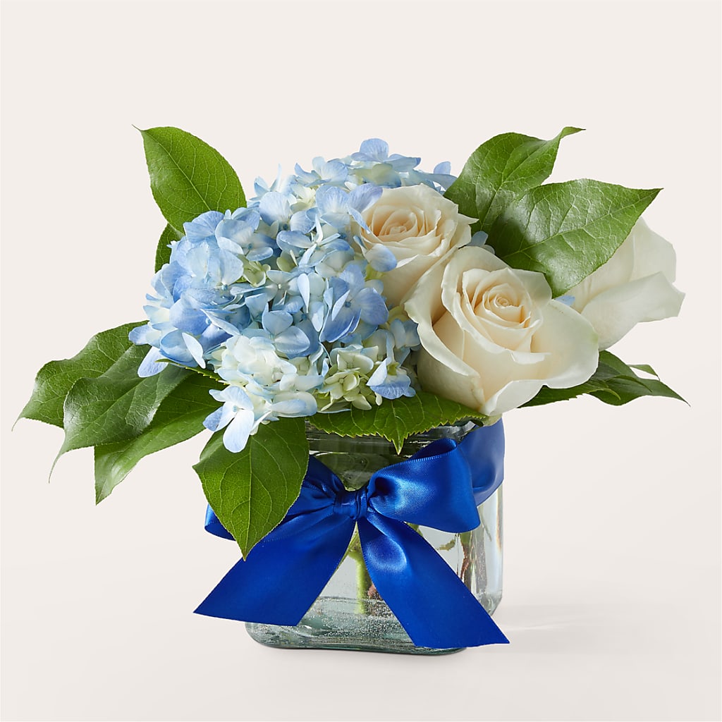Sky Blue Delight Bouquet –  Natural Flowers Llc, Centreville VA