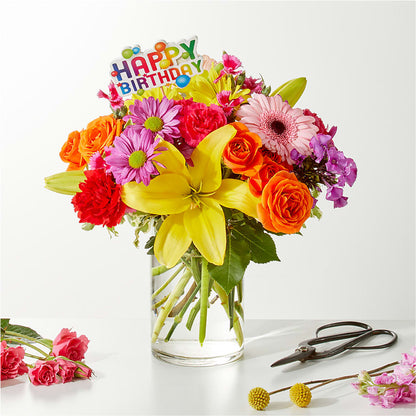 Cue the Confetti - A Florist Original –  Natural Flowers Llc, Centreville VA