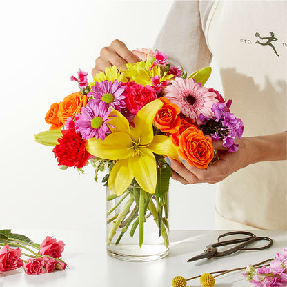 Cue the Confetti - A Florist Original –  Natural Flowers Llc, Centreville VA