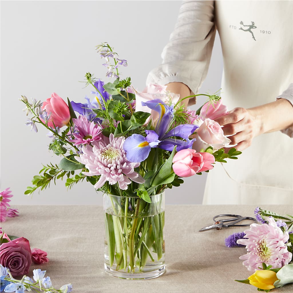 Pastel Tradition - A Florist Original –  Natural Flowers Llc, Centreville VA