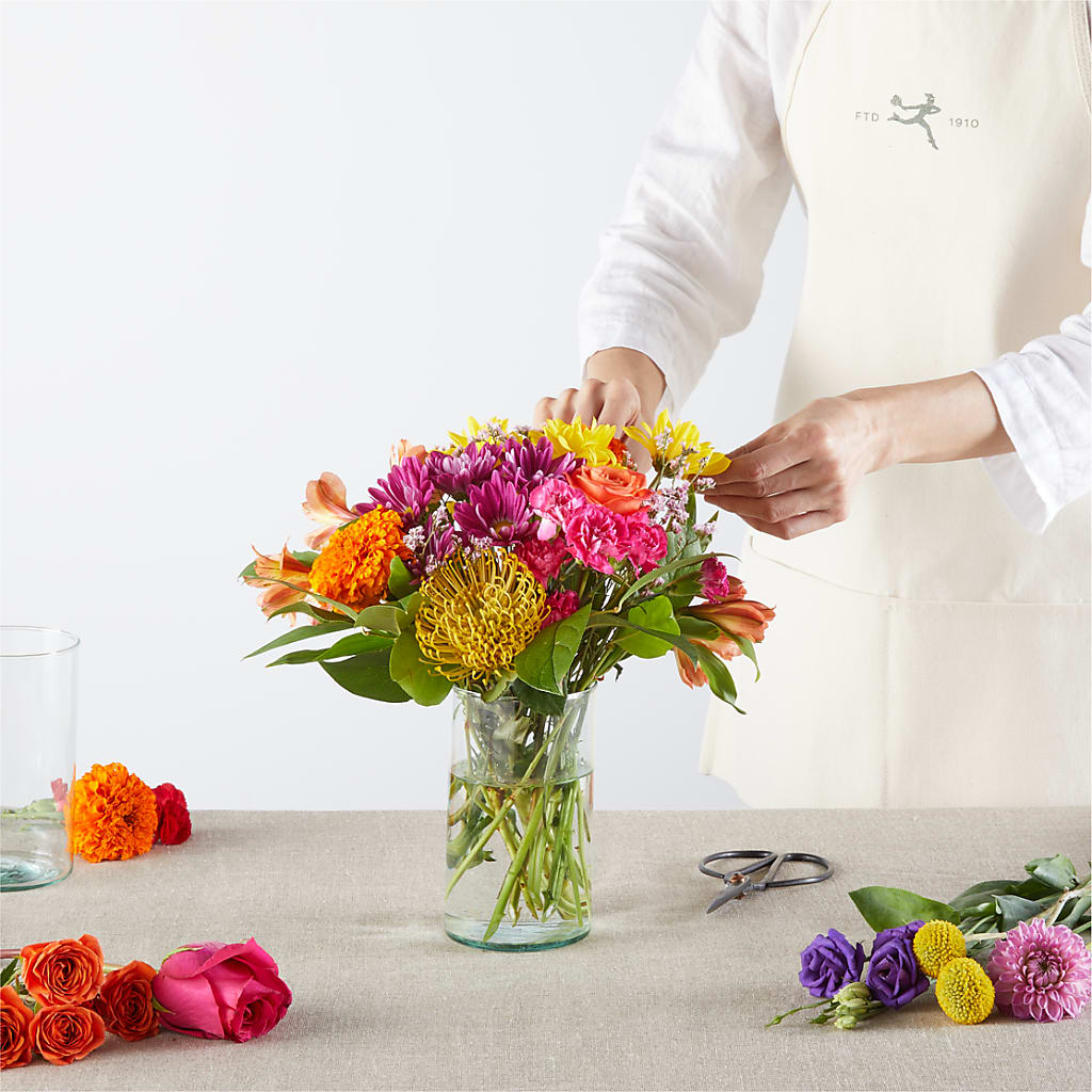 Feast of Color – A Florist Original –  Natural Flowers Llc, Centreville VA