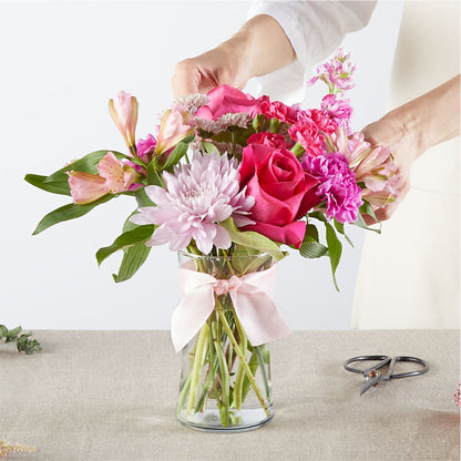 Pink Ribbon - A Florist Original –  Natural Flowers Llc, Centreville VA