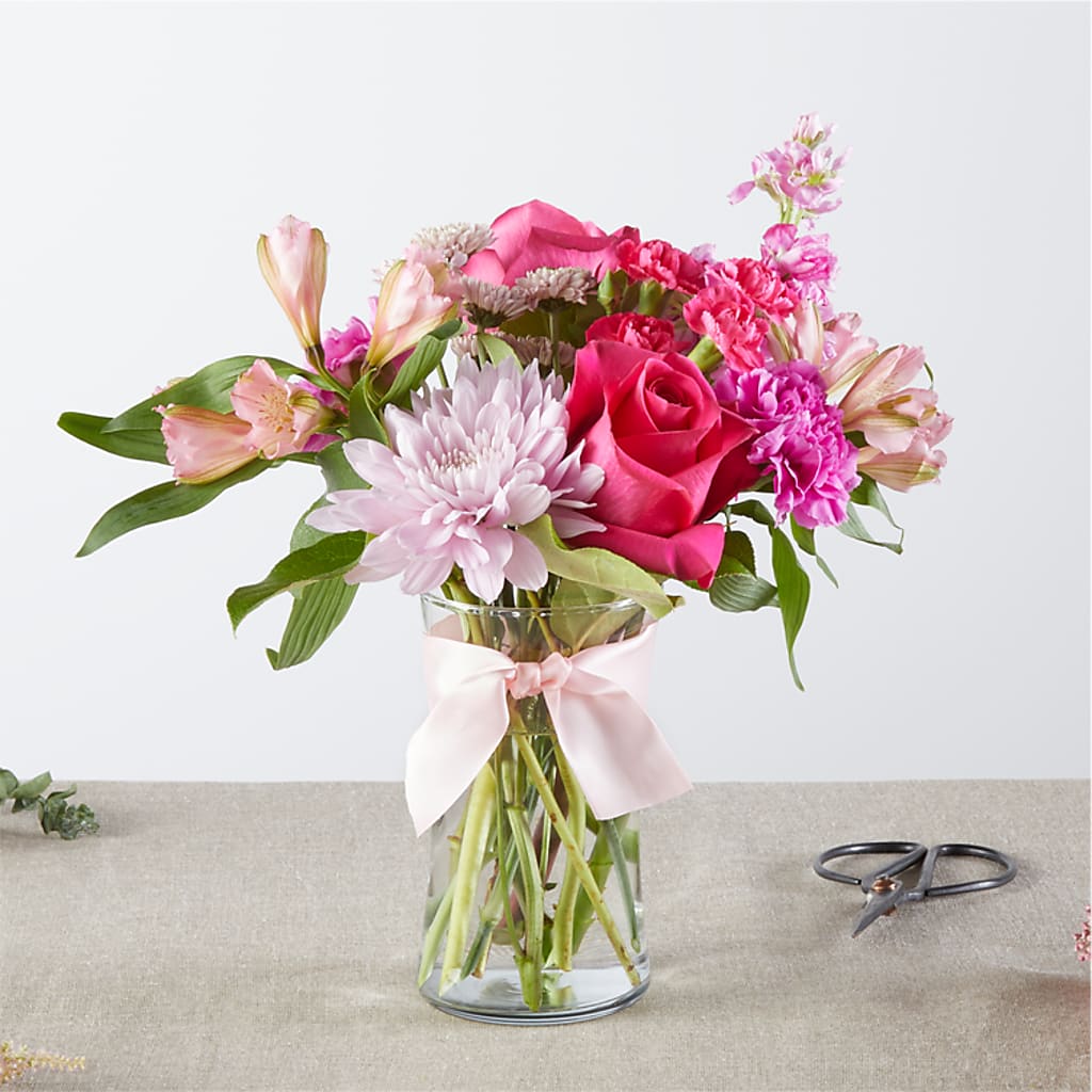 Pink Ribbon - A Florist Original –  Natural Flowers Llc, Centreville VA