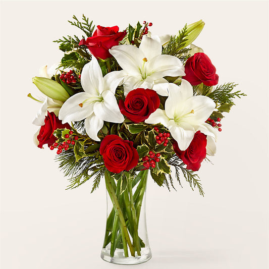 Sparkling Snowflakes Bouquet –  Natural Flowers Llc, Centreville VA