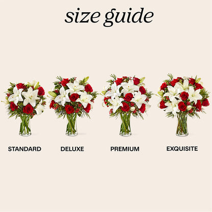 Sparkling Snowflakes Bouquet –  Natural Flowers Llc, Centreville VA